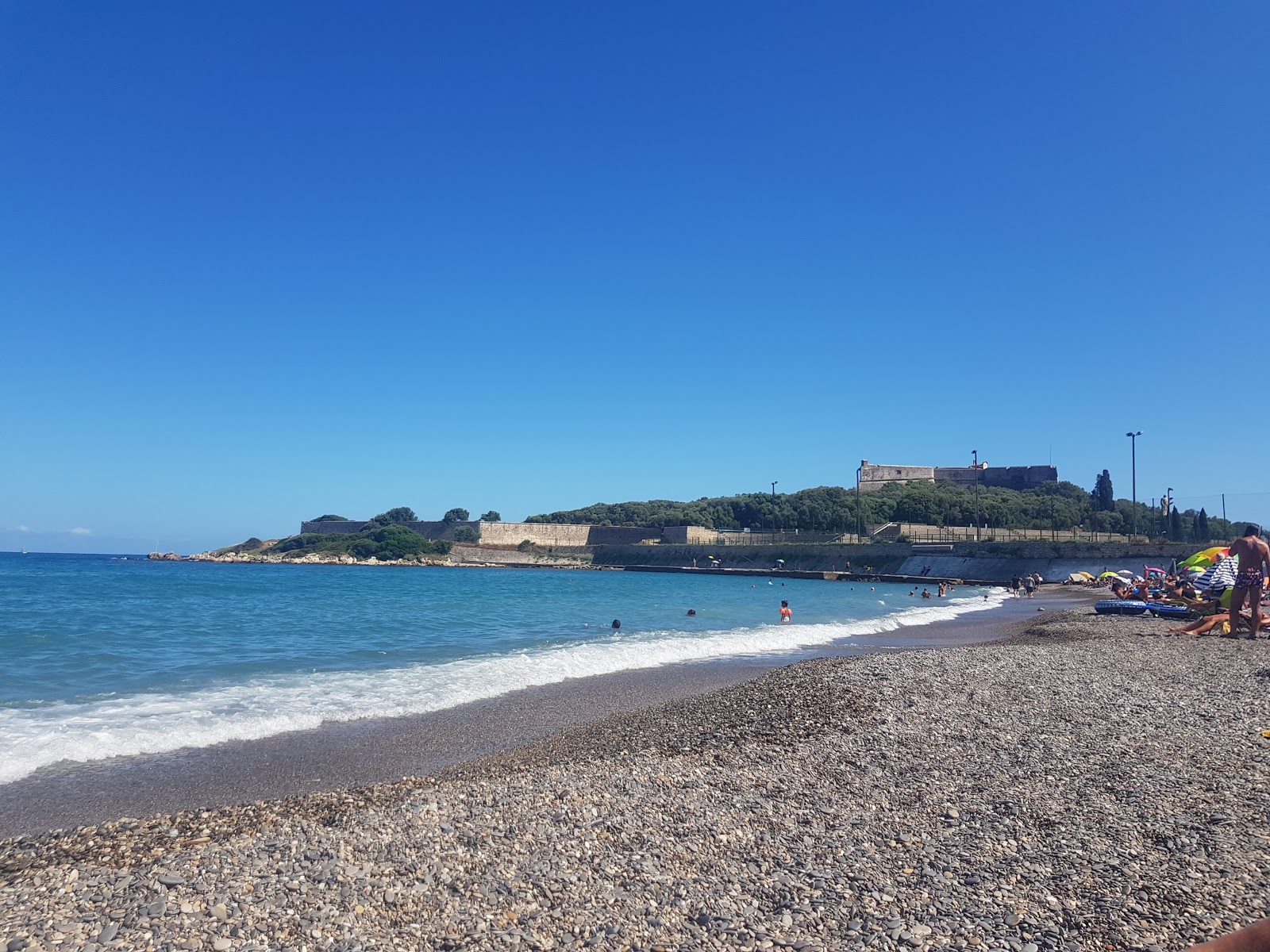 Foto de Plage du Fort Carre com relativamente limpo nível de limpeza