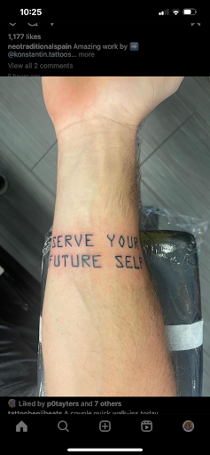 Explore ghostemane tattoo ideas, creative tattoo ideas in Palm Harbor, available at Angry Owl Tattoo and Piercing