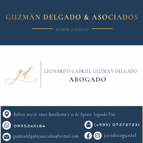 Guzmán Delgado y Asociados, Ab. Leonardo Guzmán