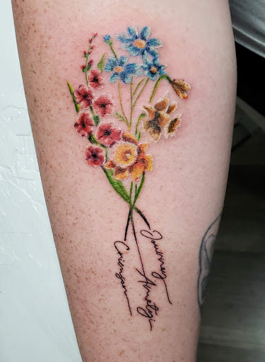 Explore tattoo nature ideas, creative tattoo ideas in Shelbyville, available at The Copper Phoenix