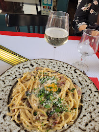 Pâtes à la carbonara du Restaurant Vanzetti à Bordeaux - n°1