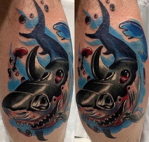 Explore magician tattoo ideas, creative tattoo ideas in Bronx, available at Anarchy Tattoo Studios