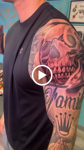 Explore harley tattoo ideas, creative tattoo ideas in El Paso, available at DBSTattoo Studio