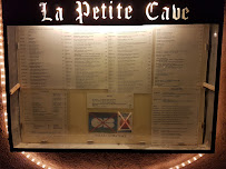La Petite Cave à Menton menu