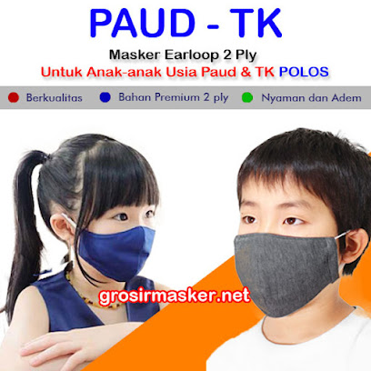 Grosir Masker Kain, Grosir Masker Kain Murah, Grosir Konektor Masker, Grosir Tali Strap Masker