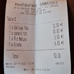 Photo n°1 de l'avis de Greg.e fait le 02/11/2021 à 15:40 sur le restaurants Sawasdee à Carouge