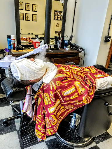 Explore crane tattoo ideas, creative tattoo ideas in Buffalo, available at The Salty Dog Barbershop