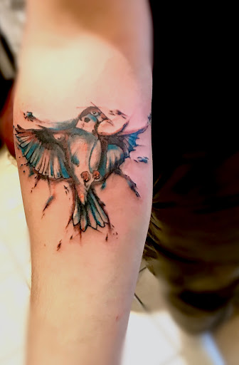 Explore pacman tattoo ideas, creative tattoo ideas in Berwick, available at Truth Custom Tattoo, Design & Gallery