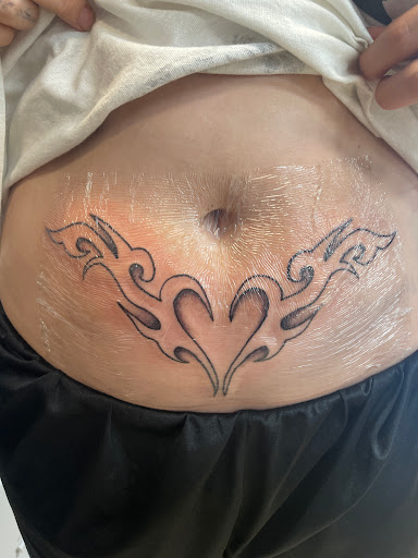 Explore halloween couple tattoo ideas, creative tattoo ideas in Peabody, available at Timeless Ink Tattoos