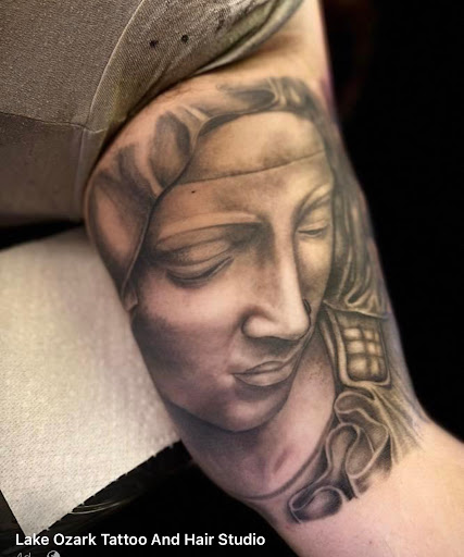 Explore cannabis tattoo ideas, creative tattoo ideas in Osage Beach, available at Lake Ozark Tattoo and Hair Studio