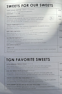 The Gardener's Nosh à Stuttgart menu