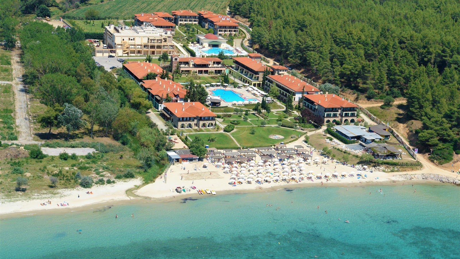 Photo de Simantra beach avec un niveau de propreté de très propre