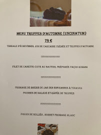 Restaurant La Table de Bruno à Saint-Maximin-la-Sainte-Baume (la carte)