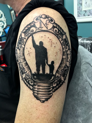 Explore tattoo ideas for aquarius, creative tattoo ideas in Houston, available at Houston Heights Tattoo & Piercing