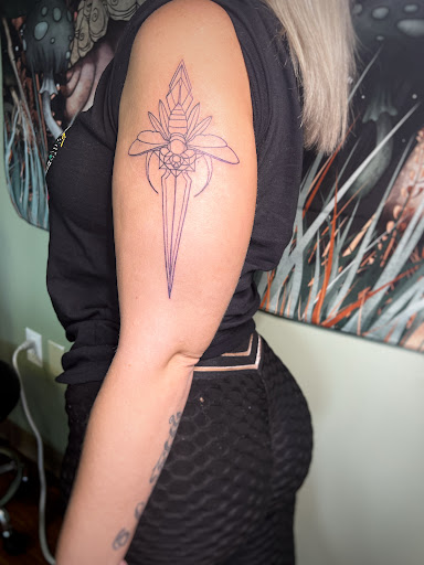 Explore hair stylist tattoo ideas, creative tattoo ideas in Melbourne, available at The Selfcare Trifecta