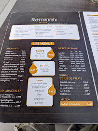 Restaurant La Rôtisserie Camon (Amiens) à Camon menu