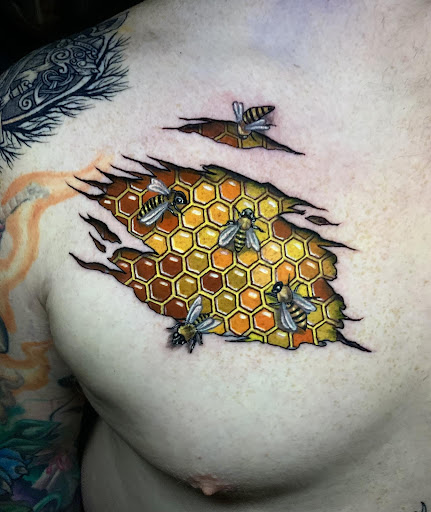 Explore knee cap tattoo ideas, creative tattoo ideas in Hopkinsville, available at Regeneration Tattoo Gallery