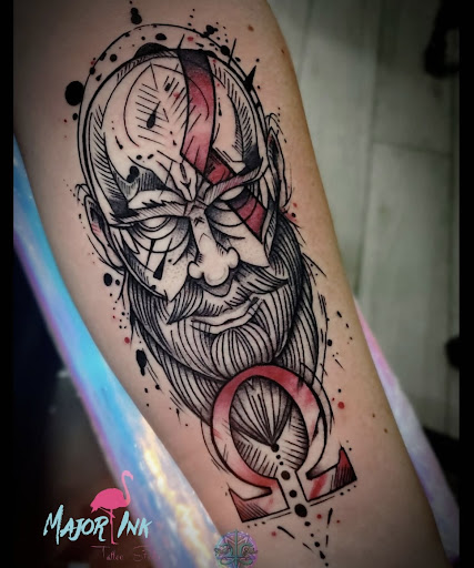 Explore dementia tattoo ideas, creative tattoo ideas in Hollywood, available at Major Ink Studios