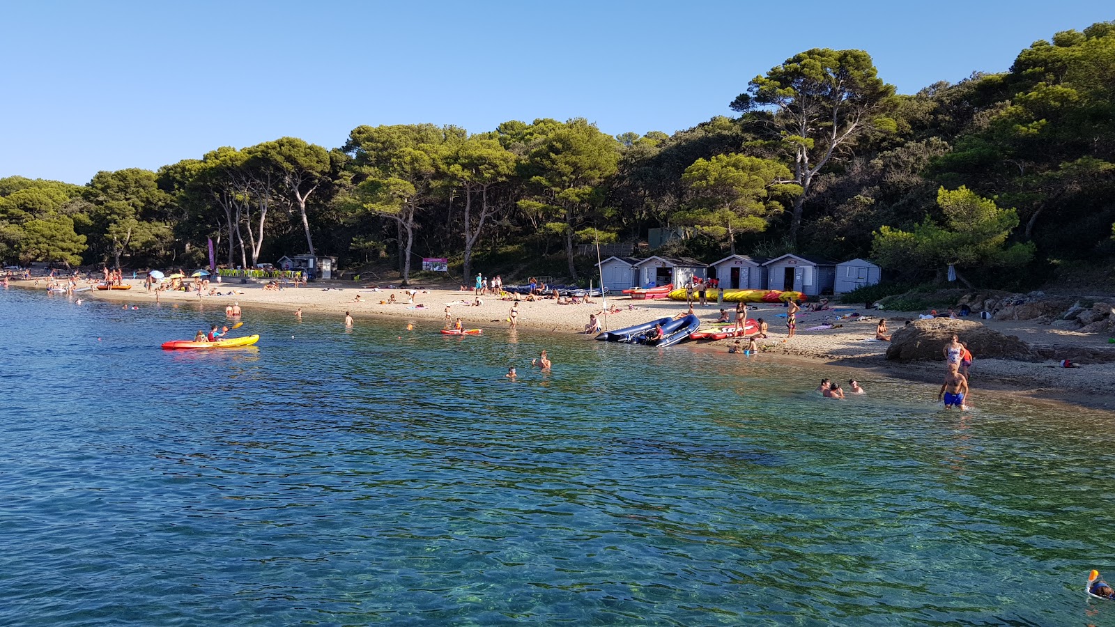 Foto av Baume beach med beige sand yta