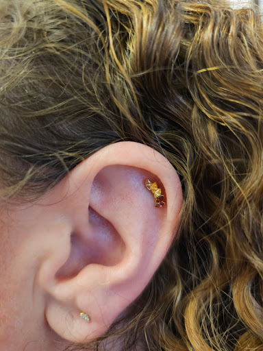 Explore circle tattoo cover up ideas, creative tattoo ideas in Thousand Oaks, available at Golden Moon Piercings