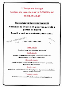 Photos du propriétaire du Restaurant L'ÉTAPE DU REFUGE à Donzenac - n°3