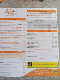 Restaurant Les Voiles Blanches à Royan (la carte)