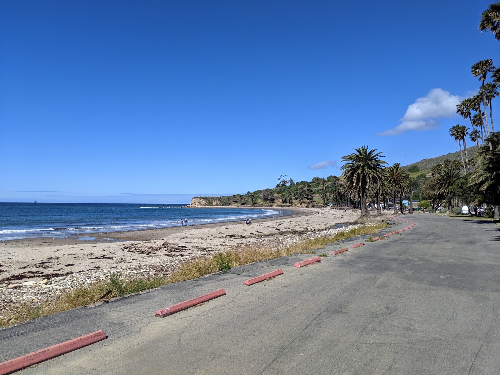 Foto von Refugio Beach und die siedlung