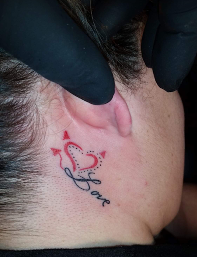 Explore split personality tattoo ideas, creative tattoo ideas in Bethlehem, available at Southside Ink