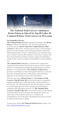 Criminal Justice Attorney «Meyer Van Severen, S.C.», reviews and photos