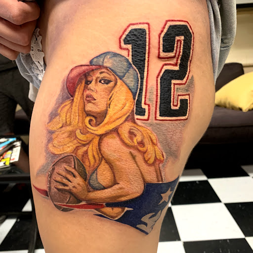 Explore knowledge tattoo ideas, creative tattoo ideas in Augusta, available at Mr. Tattoo