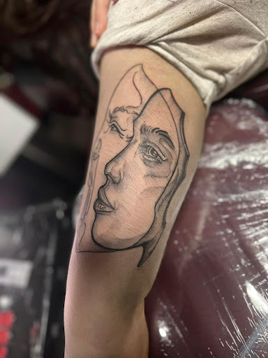 Explore 2pac tattoo ideas, creative tattoo ideas in Warner Robins, available at Untold Pain Tattoo Studio