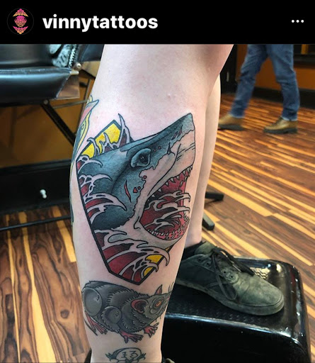 Explore male nurse tattoo ideas, creative tattoo ideas in Marietta, available at Lucky Draw Tattoos III