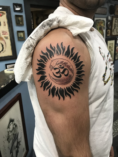 Explore minato tattoo ideas, creative tattoo ideas in Boston, available at Good Faith Tattoos