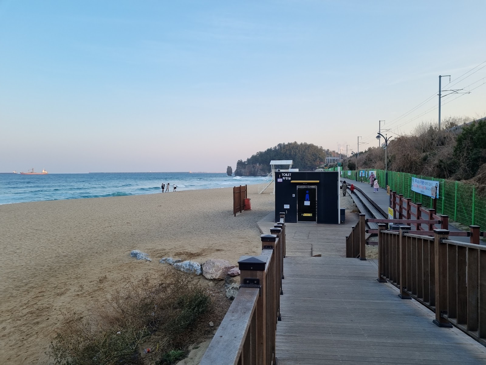 Foto av Handsome Beach med hög nivå av renlighet