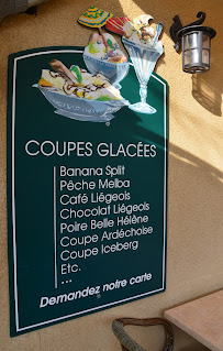 Restaurant Les Tilleuls à Lagorce menu