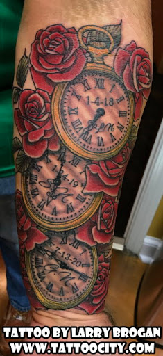 Explore female side tattoo ideas, creative tattoo ideas in Lockport, available at Tattoo City by Larry Brogan