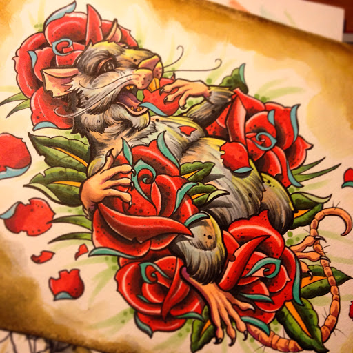 Tattoo Shop «Proton Tattoo», reviews and photos, 120 S 4th St, DeKalb, IL 60115, USA