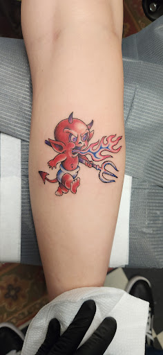 Explore gym tattoo ideas, creative tattoo ideas in Augusta, available at Mr. Tattoo