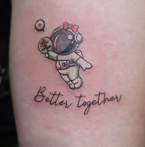 Explore tattoo ideas twins, creative tattoo ideas in Indianapolis, available at Grade A Tattoos and Body Piercing At Castleton Mall