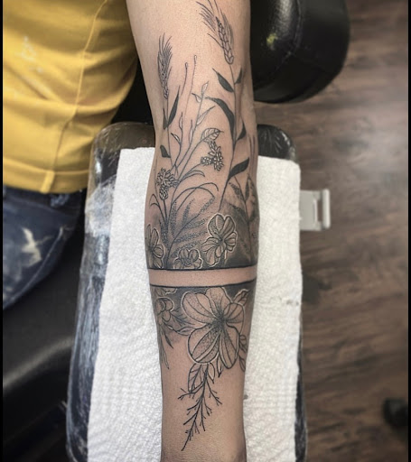 Explore grandparents tattoo ideas, creative tattoo ideas in Fort Myers, available at Loyal 2 The Coil Tattoos & Piercings (Edison Mall Location Entrance F)