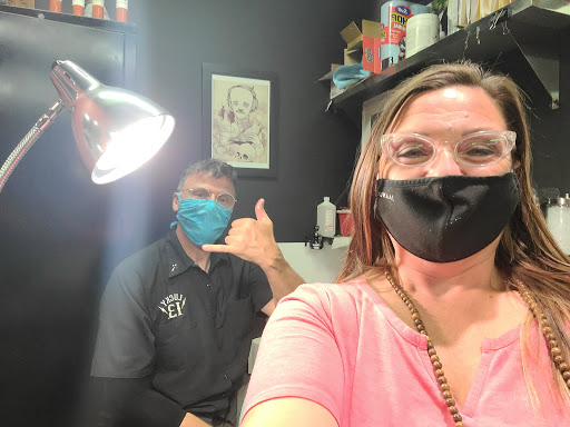 Explore tattoo ideas for back of shoulder, creative tattoo ideas in Sedona, available at Physical Graffiti Tattoo