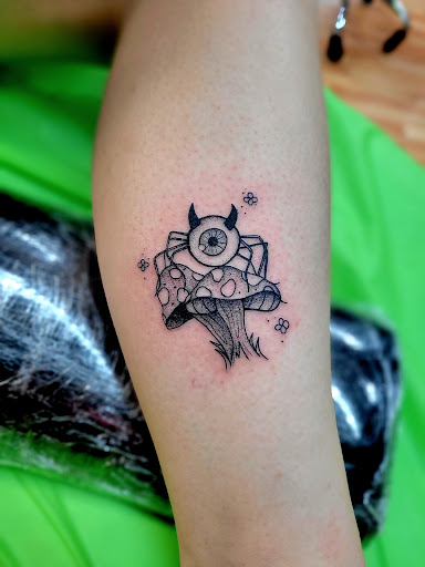 Explore firefighter tattoo ideas for guys, creative tattoo ideas in Benton, available at Spectrum Tattoo