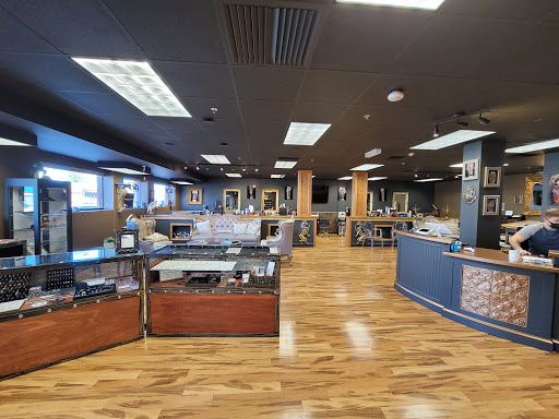 Explore seashell tattoo ideas, creative tattoo ideas in Danvers, available at The Kingdom Tattoo Co.