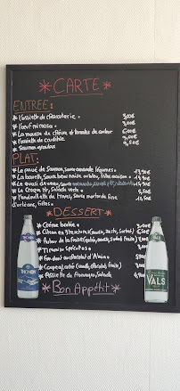 Restaurant français Chez Fifille au Marigny à Marigny-les-Usages (le menu)