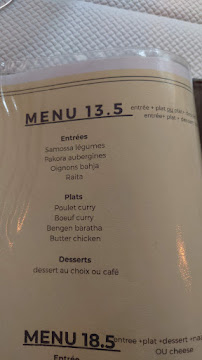 New Delhi à Clermont-Ferrand menu