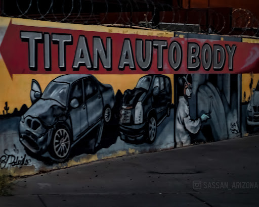 Auto Body Shop «Titan Auto Body», reviews and photos, 9145 N Cave Creek Rd, Phoenix, AZ 85020, USA