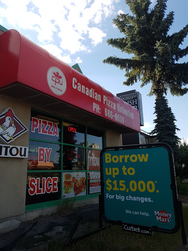 Canadian Pizza Unlimited & Fritou 3804 17 Avenue SW Calgary AB.