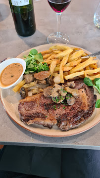 Steak du Restaurant français La Terrasse d'Eole à Les Artigues-de-Lussac - n°13