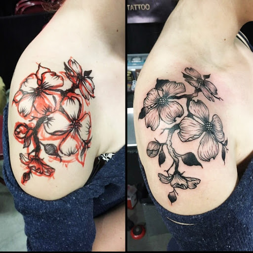 Explore full back tattoo ideas for men, creative tattoo ideas in Charlotte, available at Tattoo Me Charlotte