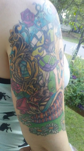 Explore cover up finger tattoo ideas, creative tattoo ideas in Cadillac, available at Perfect Tattoos & Body Piercings